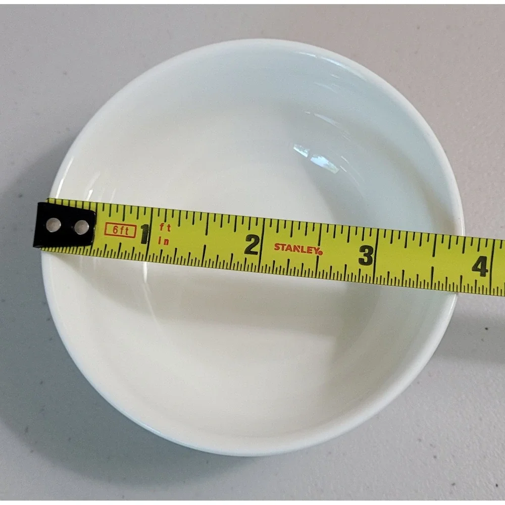 Retired Pampered Chef Simple Additions Small Bowl White China 3.5